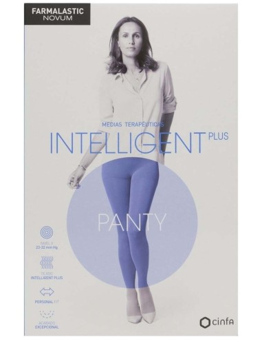 Farmalastic Novum Intelligent Plus Panty Compresión Normal Antracita Talla 2, 1 Ud