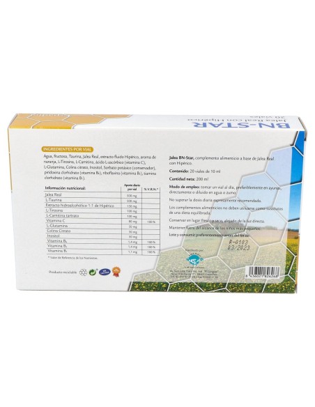 Jalea Real+Hiperico Bn-Star 20Amp.