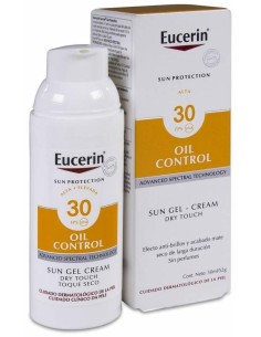 Eucerin Oil Control Fotoprotector Gel-Crema Dry Touch Spf 30+, 50 Ml