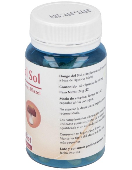 Espadiet Hongo Del Sol 100Mg 60Caps