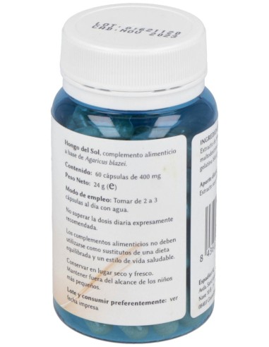 Espadiet Hongo Del Sol 100Mg 60Caps