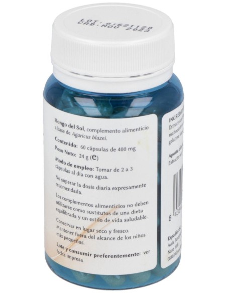 Espadiet Hongo Del Sol 100Mg 60Caps