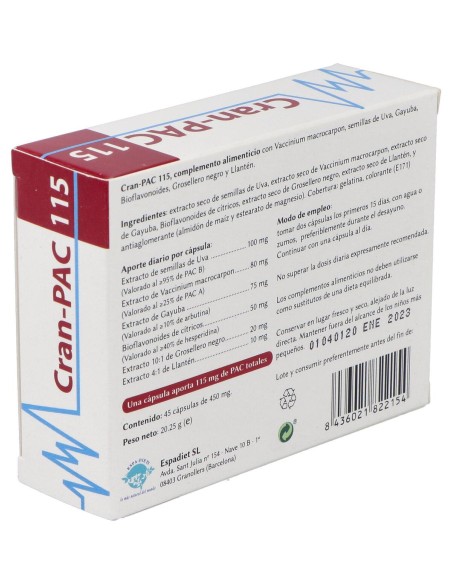 Monstar Cran Pac 115 45Caps