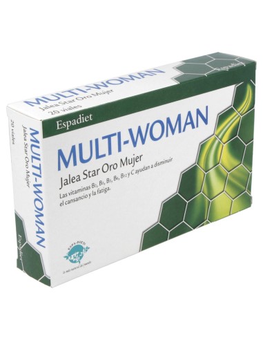 Espadiet Jalea Real Multiwoman Fructosa 20Uds