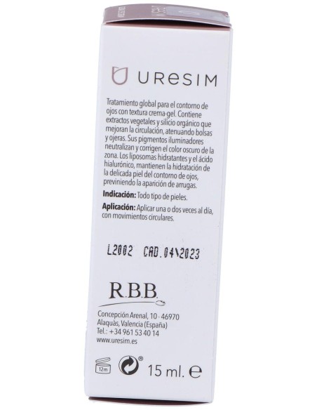 Uresim Gel Contorno De Ojos 15Ml