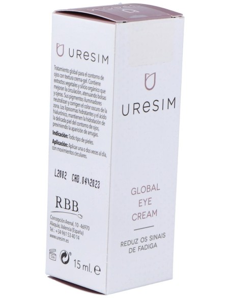 Uresim Gel Contorno De Ojos 15Ml
