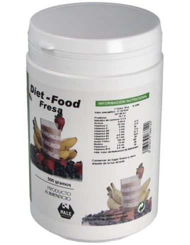 Diet Food Batido Sabor Fresa 500Gr