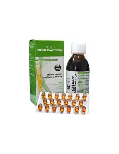 Nale Celulit Doble Accion Jarabe 250 Ml + 20 Perlas