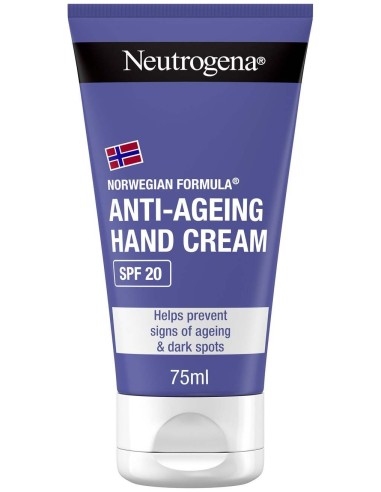 Neutrogena Visibly Renew Spf 20 Crema De Manos Elasticidad Intensa, 75 Ml