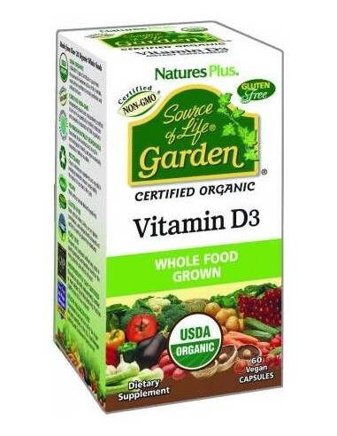 Garden Source Of Life Vitamina D3 60Cap.