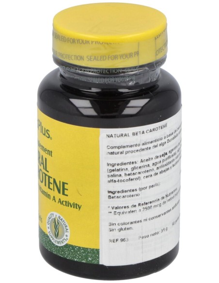 Nature'S Plus Beta Caroteno 90 Perlas