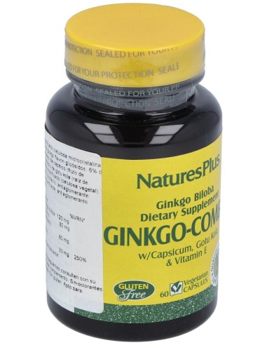 Nature'S Plus Ginkgo Combo 60 Caps