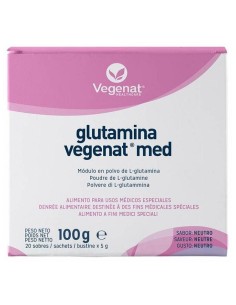 Vegenat Med Glutamina Sabor Neutro, 20 Sobres X 5 G