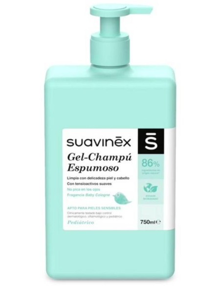 Suavinex Gel-Champú Espumoso, 750 Ml