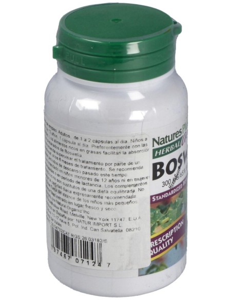 Boswellin 300Mg. 60Cap. Herbal Actives