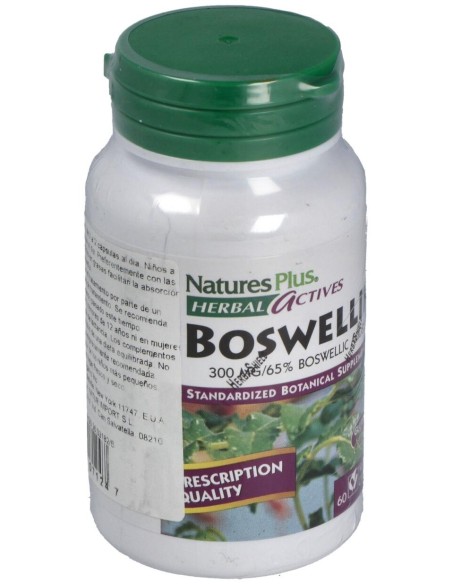 Boswellin 300Mg. 60Cap. Herbal Actives