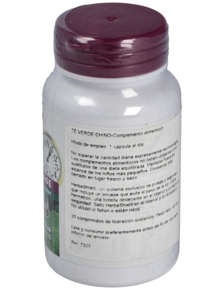 Te Verde Chino (Chinesse Green Tea) 30Comp.