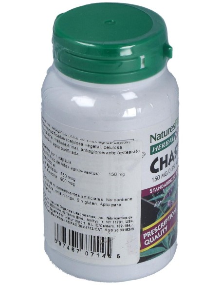 Natures Plus Sauzgatillo 150Mg 60Caps