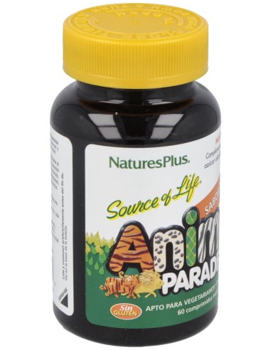 Animal Parade Multiv. Naranja 60Comp. Masticable