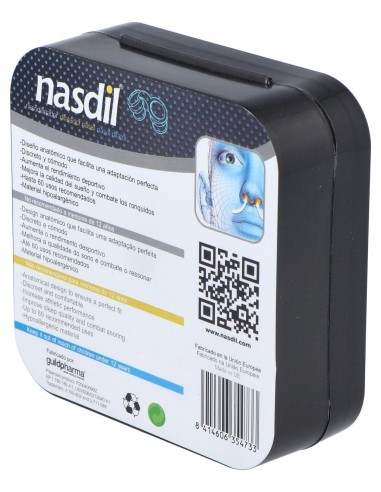 Nasdil Fusion Dilatador Nasal Deporte Ronquido 1Ud
