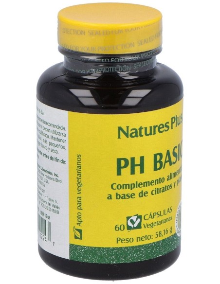 Ph Basic (Corrector Del Terreno Acido) 60 Cap.