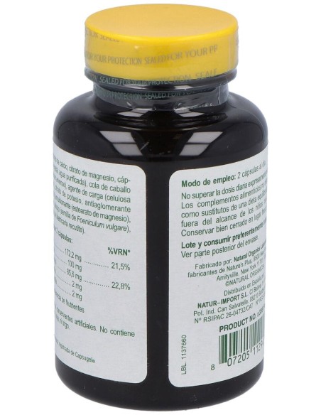 Ph Basic (Corrector Del Terreno Acido) 60 Cap.