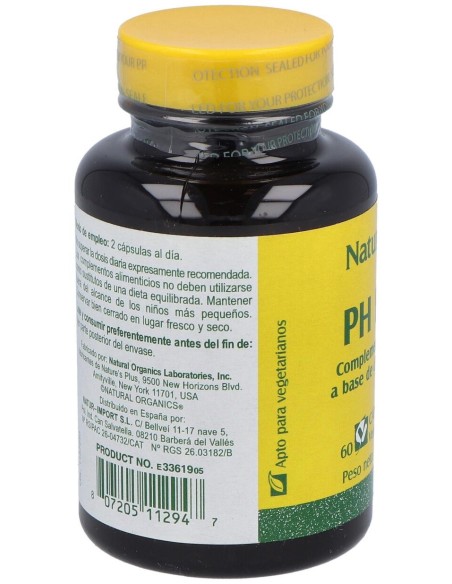 Ph Basic (Corrector Del Terreno Acido) 60 Cap.