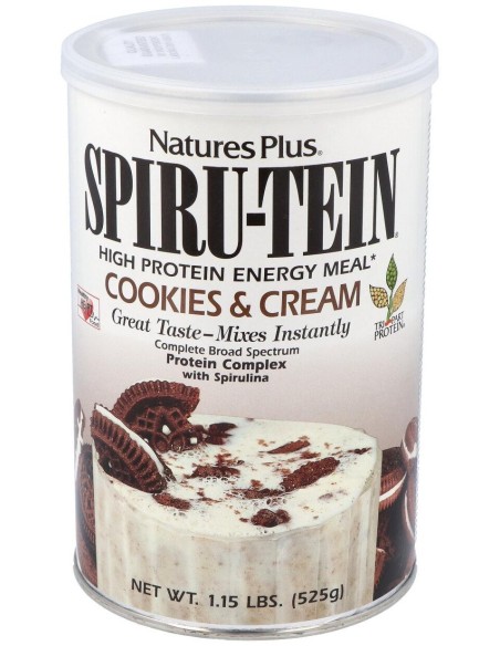 Nature'S Plus Spiru Tein Cookies Y Cream 525G