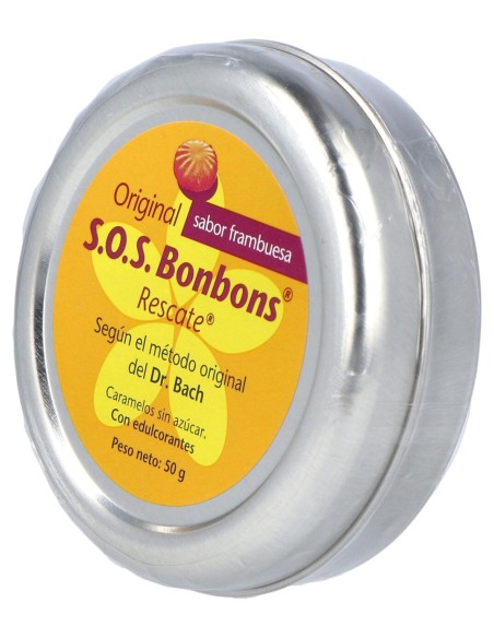Sos Flores De Bach Bombons Caramelos Lata 50Gr.