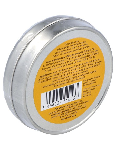 Sos Flores De Bach Bombons Caramelos Lata 50Gr.