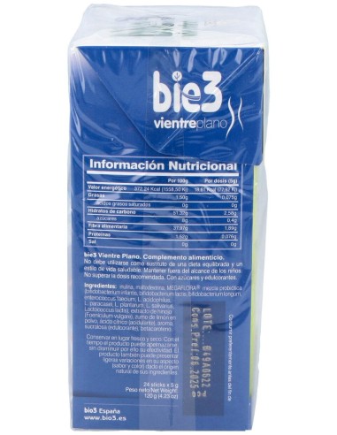 Bio3 Vientre Plano Bienestar Digestivo 24Uds