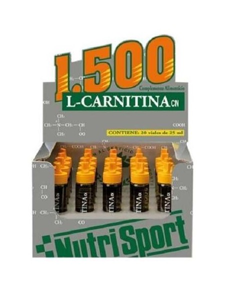Nutrisport Carnitina 1500Mg Naranja 20Viales