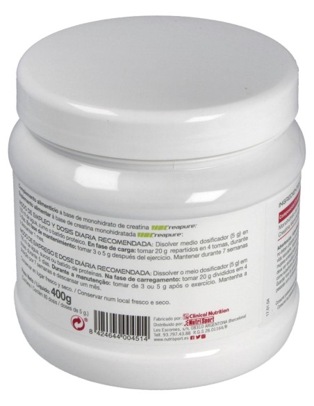 Nutrisport Creatina Monohidrato Creatina Polvo 400G