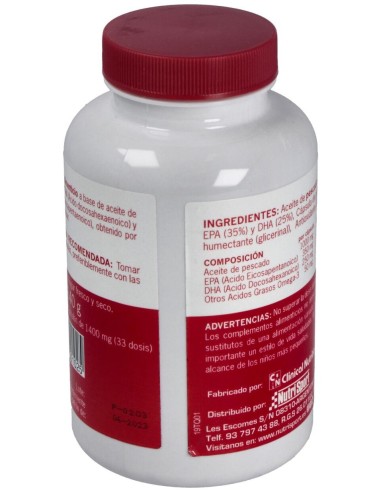 Omega 3 1400Mg. Epa Y Dha 100Cap.
