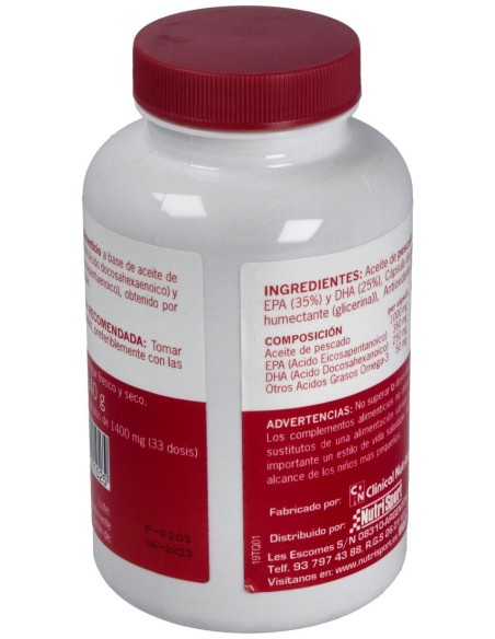 Omega 3 1400Mg. Epa Y Dha 100Cap.