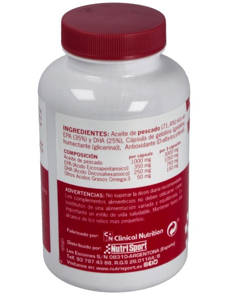Omega 3 1400Mg. Epa Y Dha 100Cap.