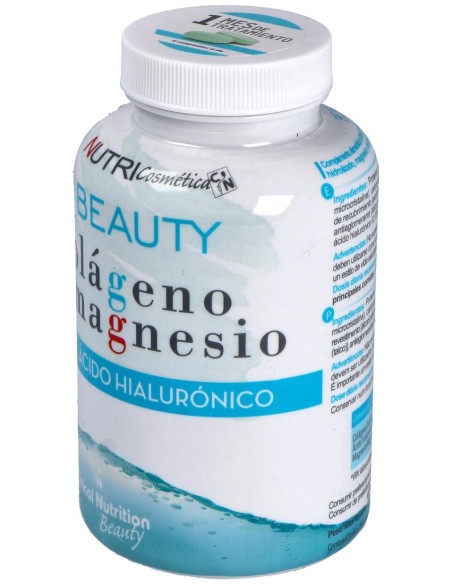 Clinical Nutrition Beauty Col Geno Y Magnesio Y Acido Hialur¢Nico 200 Comprimidos