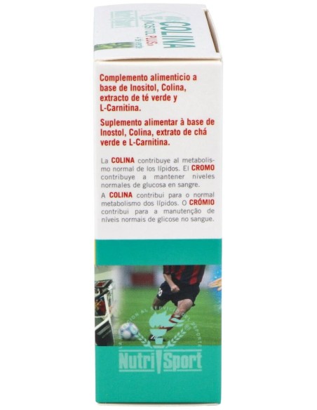 Nutrisport Colina Inositol Plus+ Té Verde 120Comp