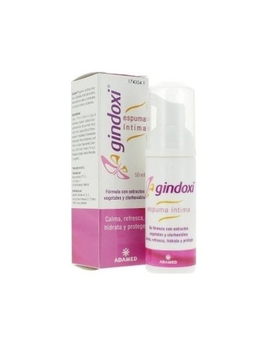 Gindoxi Espuma Higiene Intima 50Ml.