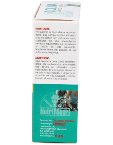 Nutrisport Colina Inositol Plus+ Té Verde 120Comp