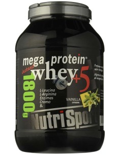 Nutrisport Mega Protein Whey 5 Vainilla 1800G 2