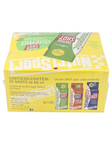 Nutrisport Thermo Shot 20Uds