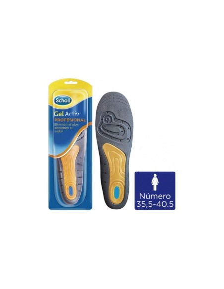 Scholl Gelactiv Profesional Mujer, 1 Par