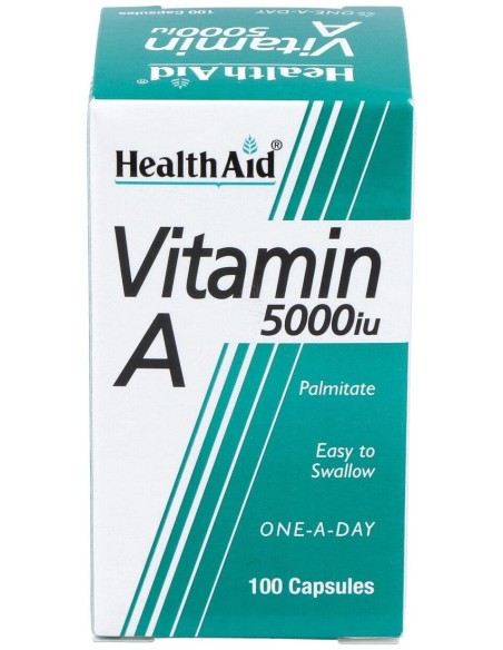 Vit A 5000Ui Con Vit D 400Ui 100Cap. Health Aid