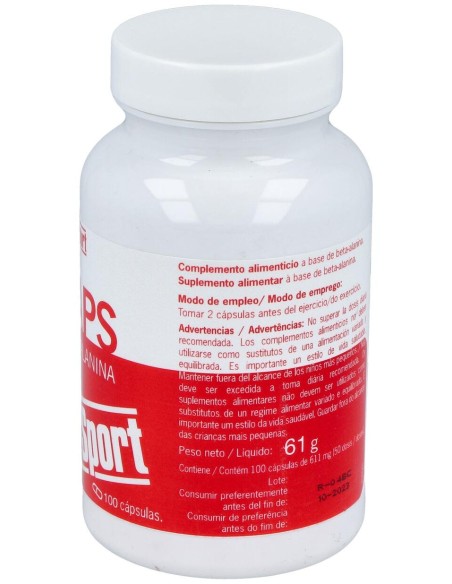 Nutrisport Betaalanina 100 Caps