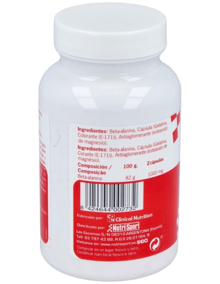 Nutrisport Betaalanina 100 Caps