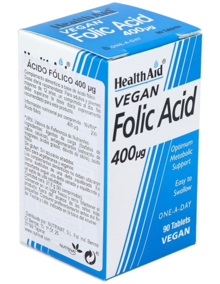 Acido Folico 90Comp. Health Aid