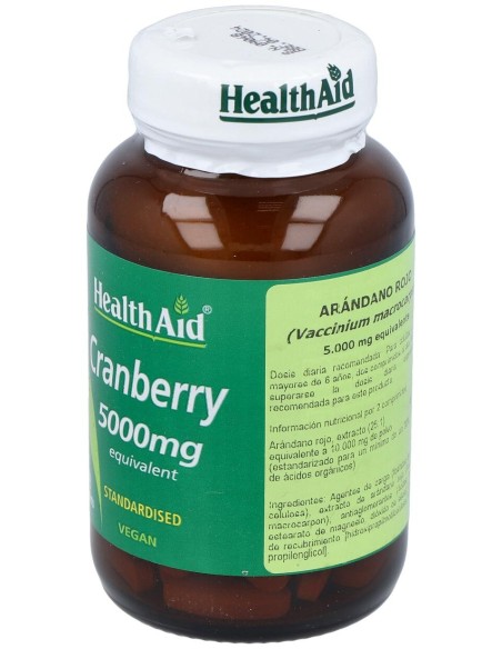 Arandano Rojo Baya Ext.Estand. 60Comp. Health Aid