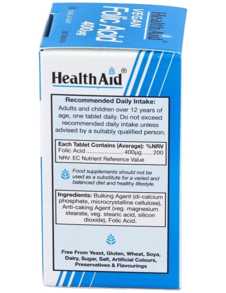 Acido Folico 90Comp. Health Aid