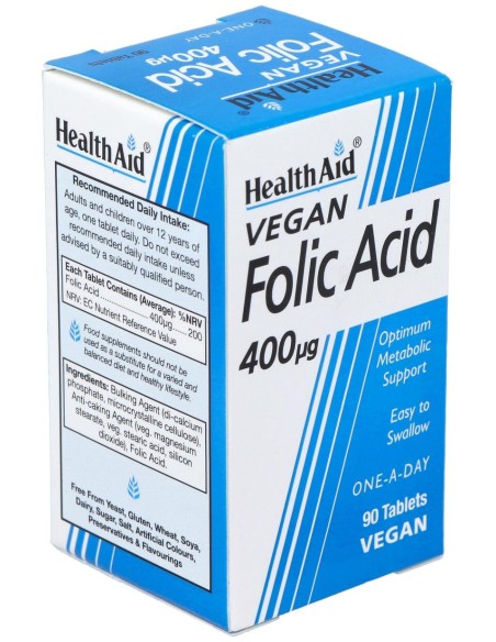 Acido Folico 90Comp. Health Aid